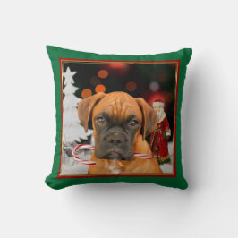 Almofada Travesseiro decorativo do quadrado do cão do