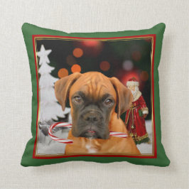 Almofada Travesseiro decorativo do quadrado do cão do