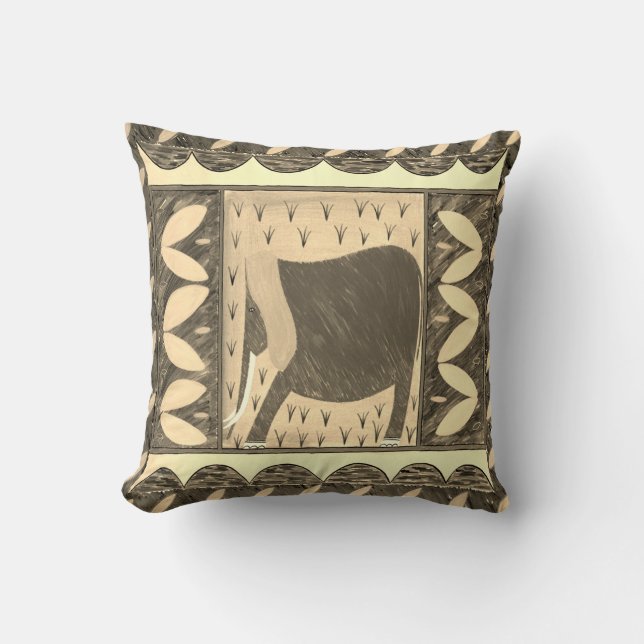 Almofada Travesseiro decorativo do Quénia (Frente)