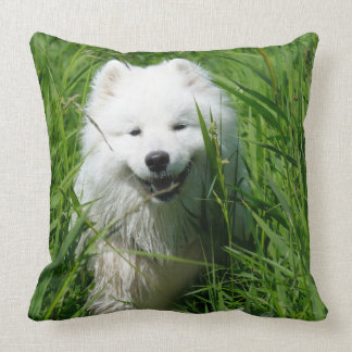 Almofada Travesseiro decorativo do Samoyed