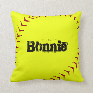 Almofada Travesseiro decorativo do softball de Fastpitch