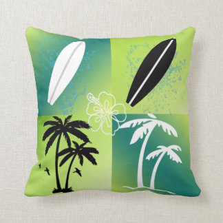 Almofada Travesseiro decorativo do tema das horas de verão