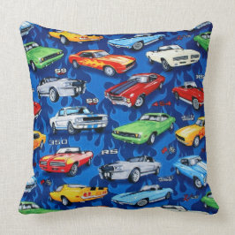 Almofada Travesseiro decorativo do teste padrão dos carros