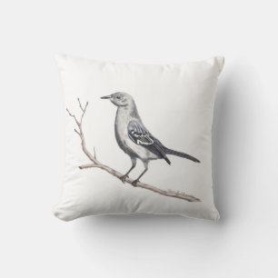 Almofada Travesseiro decorativo do Texas Mockingbird