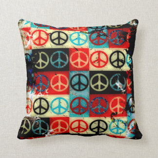 Almofada Travesseiro decorativo dos sinais de paz