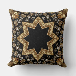 Almofada Travesseiro Decorativo Dourado
