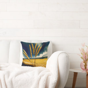 Almofada Travesseiro decorativo Dourado da Autumn Harvest P