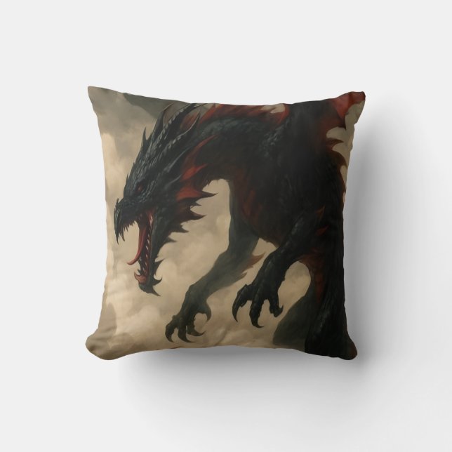 Almofada Travesseiro decorativo Dragon (Frente)