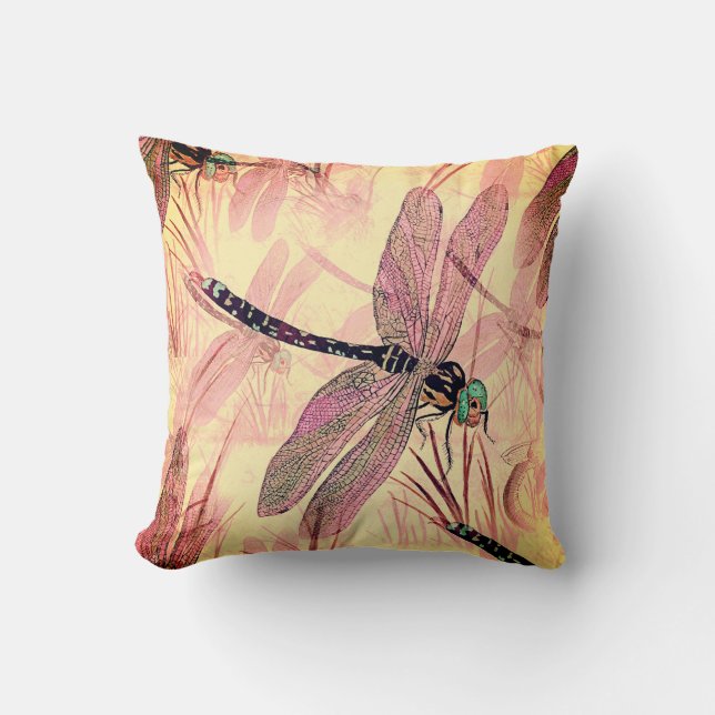 Almofada Travesseiro decorativo Dragonfly (Frente)