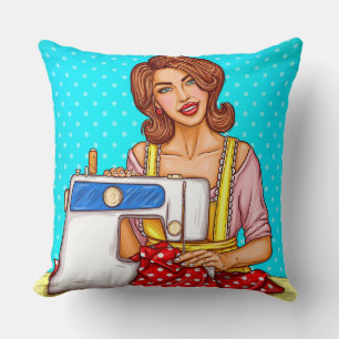 Almofada Travesseiro decorativo Dressmaker