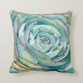 Almofada travesseiro decorativo Echeveria