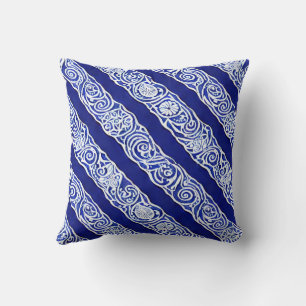 Almofada Travesseiro decorativo Elegância Azul