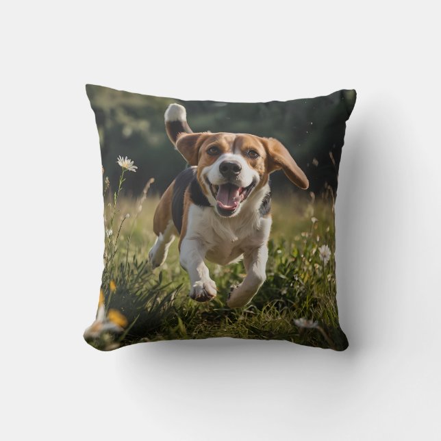 Almofada Travesseiro decorativo Elegante Beagle (Frente)