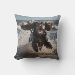 Almofada Travesseiro decorativo Elegante do Cocker Spaniel