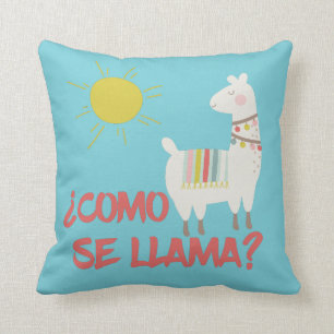 Almofada Travesseiro decorativo espanhol engraçado da