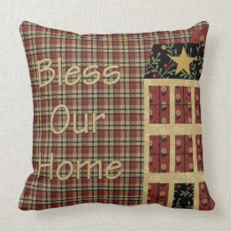 Almofada travesseiro decorativo "Estilo Primitivo"