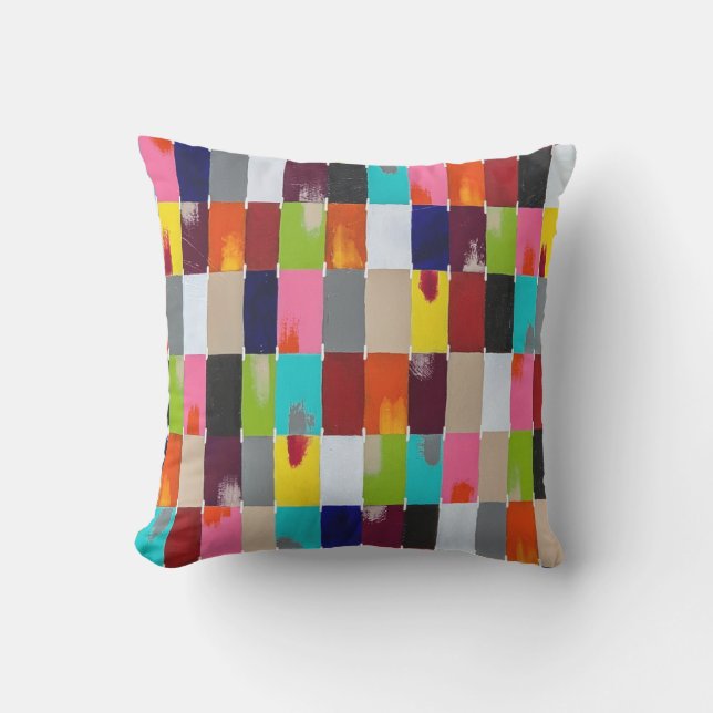 Almofada Travesseiro decorativo Externo Moderno 16 x 16 (Frente)