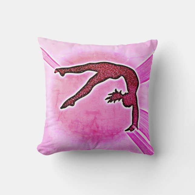Almofada Travesseiro decorativo Faux Cherry Sparkle (Frente)