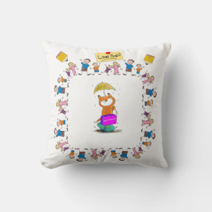 Almofada Travesseiro decorativo Feline Cat Spay e Neuter