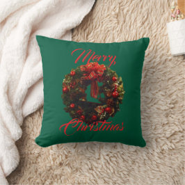 Almofada travesseiro decorativo "Feliz Natal"