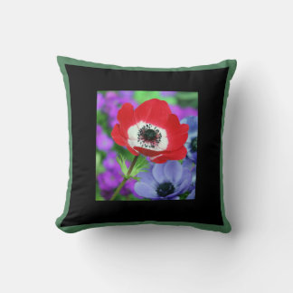 ALMOFADA TRAVESSEIRO DECORATIVO FELIZ SEMENTE VERMELHA