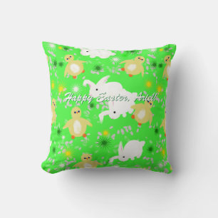 Almofada Travesseiro decorativo felz pascoa