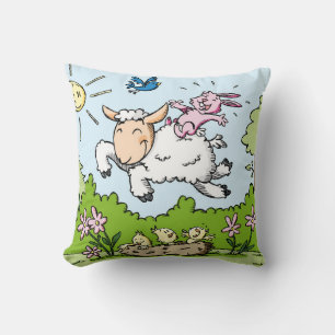 Almofada Travesseiro decorativo felz pascoa