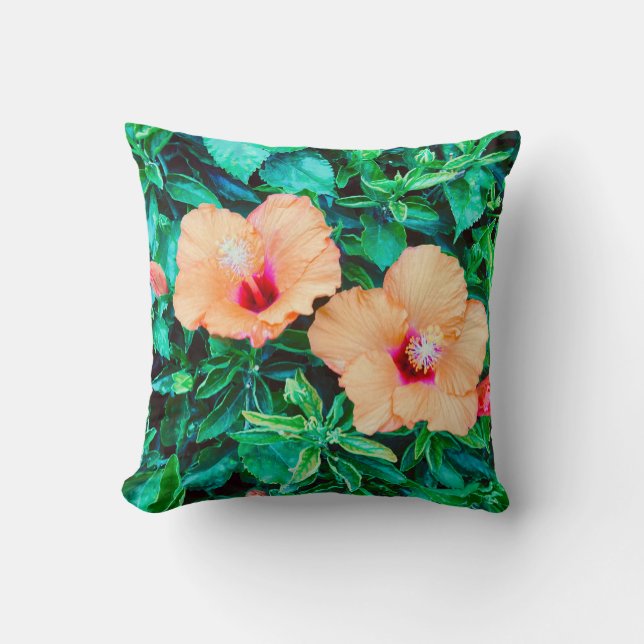 Almofada Travesseiro decorativo Floral Brilhante (Frente)