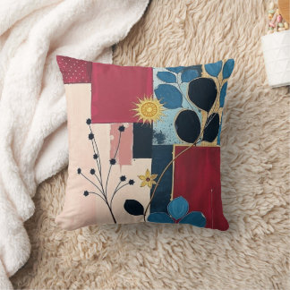 Almofada Travesseiro decorativo Floral de Watercolor - Bo M