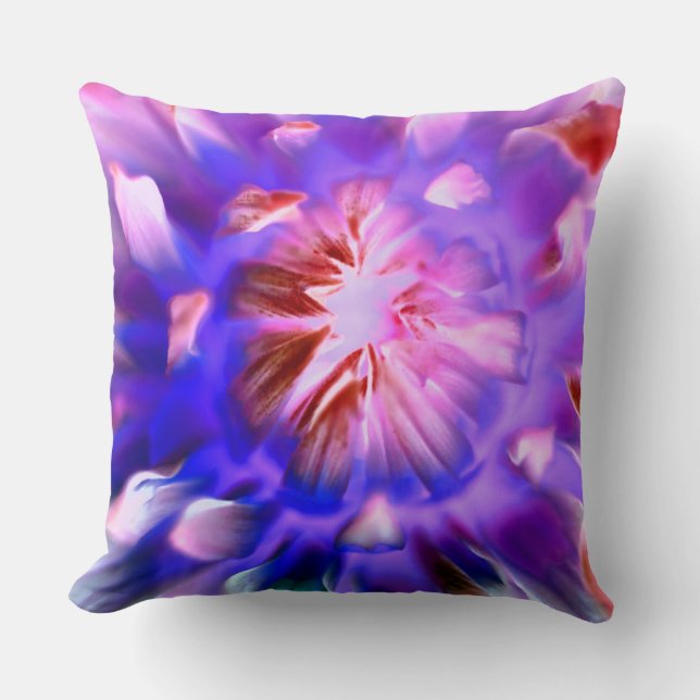 Almofada Travesseiro decorativo Floral Impressão (Frente)