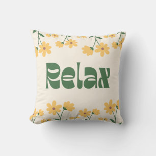 Almofada Travesseiro decorativo Floral Relaxe - Cota Inspir