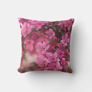 Almofada Travesseiro decorativo Floral Rosa