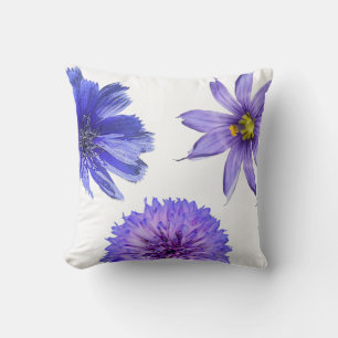 Almofada travesseiro decorativo "Flores selvagens"