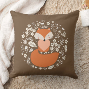 Almofada Travesseiro decorativo Foxy Cotton, Travesseiro de