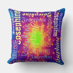 Almofada travesseiro decorativo Fractal Sunburst Super Nova