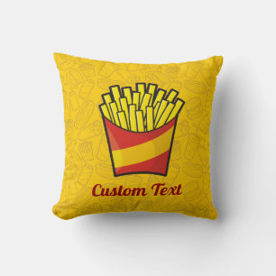 Almofada Travesseiro decorativo francês de fries