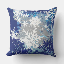 Almofada Travesseiro decorativo FROZEN WINTER DREAM Snowfla