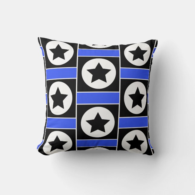 Almofada Travesseiro decorativo Funky Square Star / Cushion (Frente)