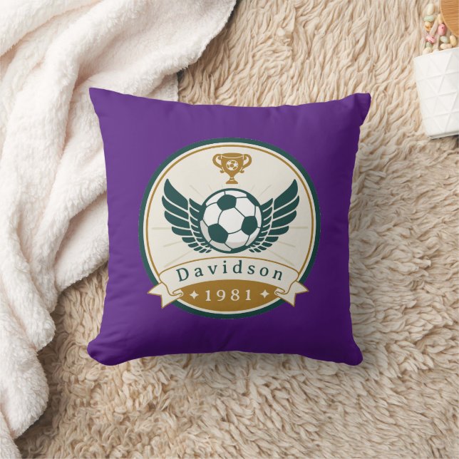 Almofada Travesseiro decorativo - Futebol - Personalizado - (Cobertor)