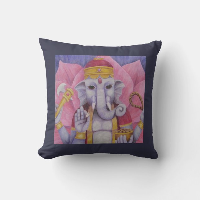 Almofada Travesseiro decorativo Ganesh (Frente)