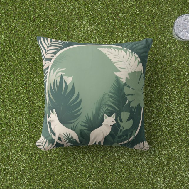 Almofada Travesseiro decorativo geométrico mínimo (Grama)