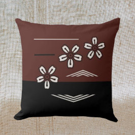 Almofada Travesseiro decorativo Geométrico Sakura Cherry Bl