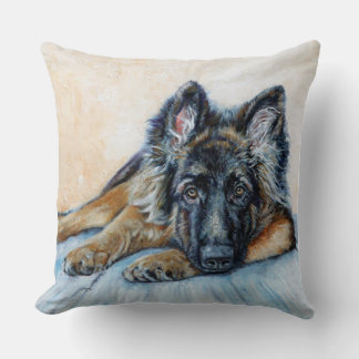 Almofada Travesseiro decorativo german shepherd