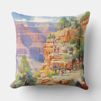 Almofada Travesseiro decorativo Grand Canyon Colorado