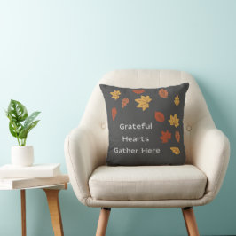 Almofada Travesseiro decorativo Grateful Hearts
