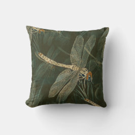 Almofada Travesseiro decorativo GREEN DRAGONFLY