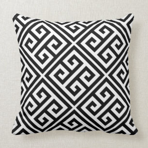 Almofada Travesseiro decorativo grego do teste padrão chav