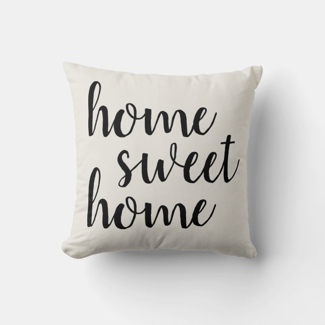 Almofada Travesseiro decorativo Home Sweet (Frente)