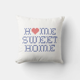 Almofada Travesseiro decorativo Home Sweet