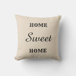 Almofada Travesseiro decorativo Home Sweet